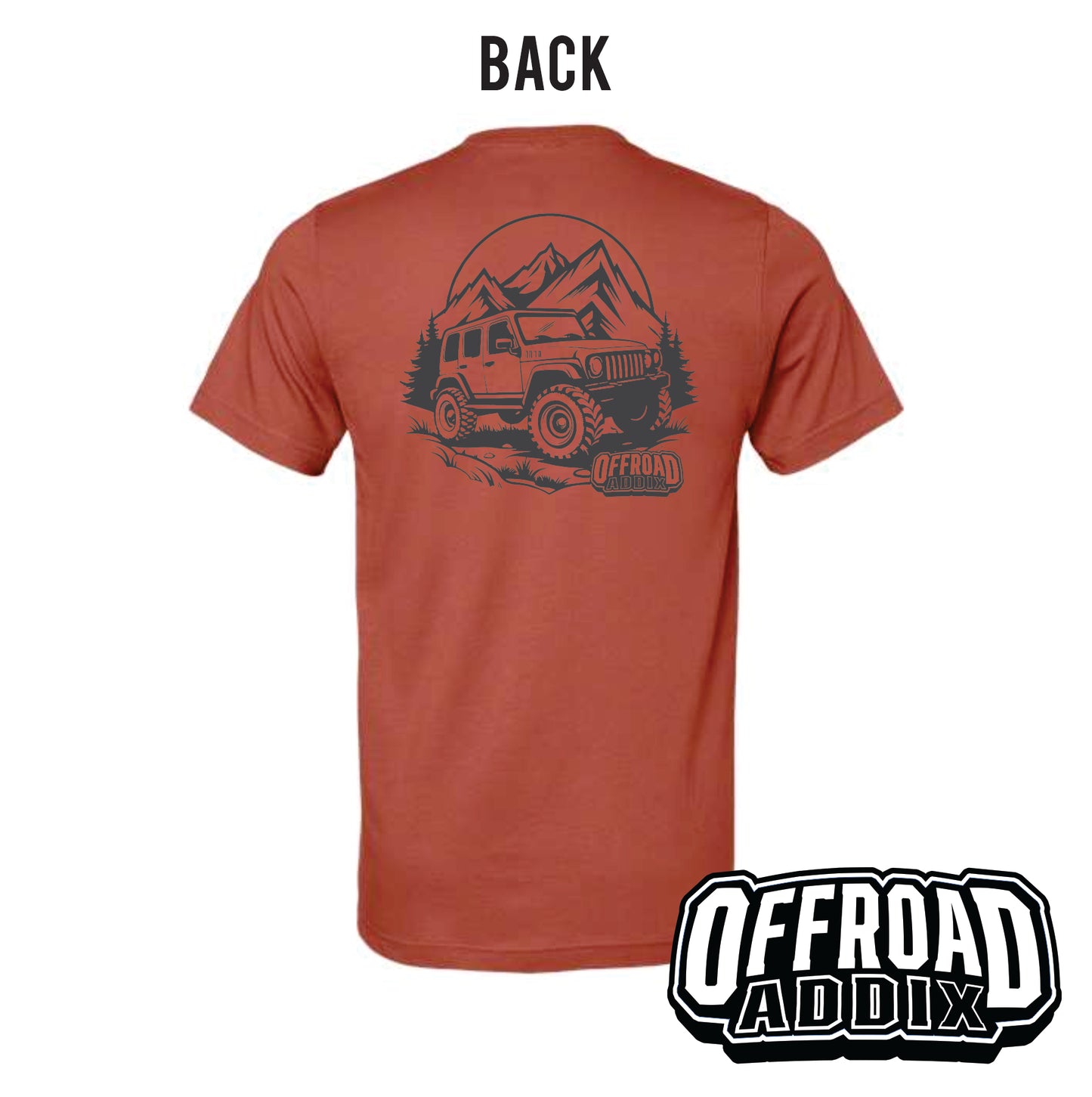 Bella Canvas Tee, Jeep Mtn