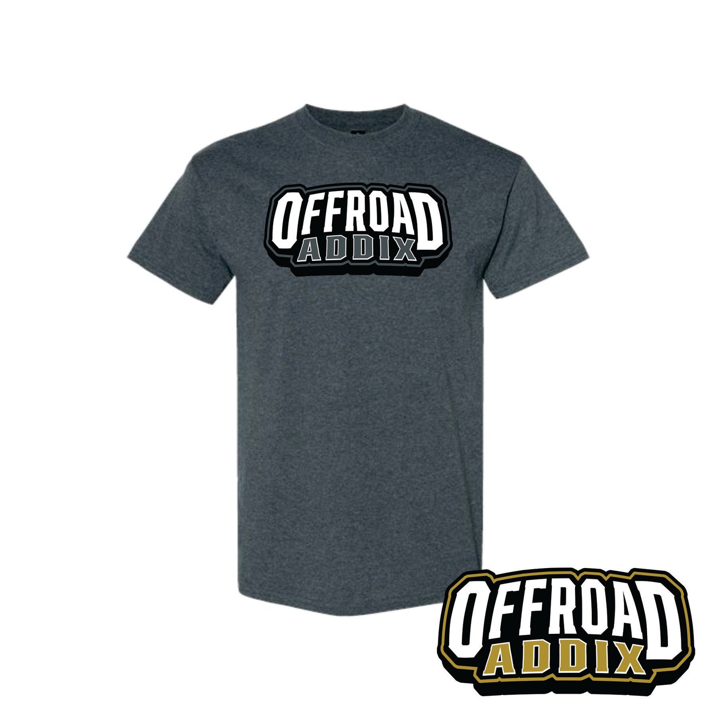 Short Sleeve Logo Tee - Dark Heather