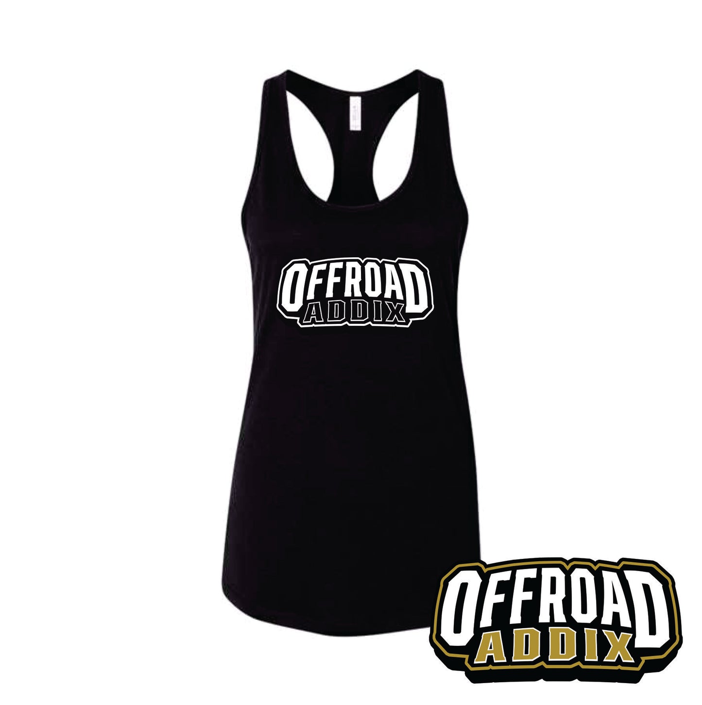 Women's Racerback Tank Top - Black