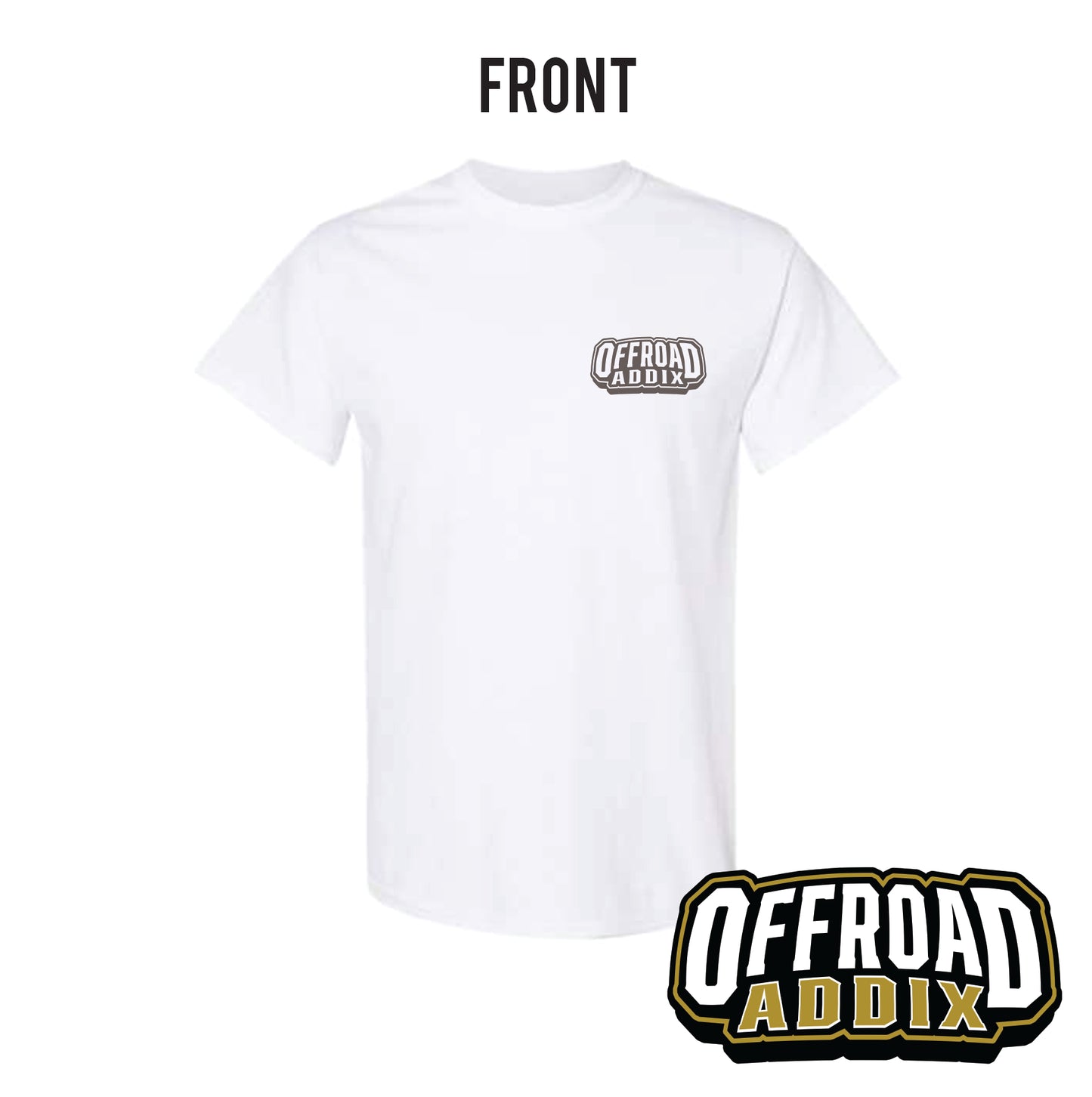 Short Sleeve Send It Tee - White