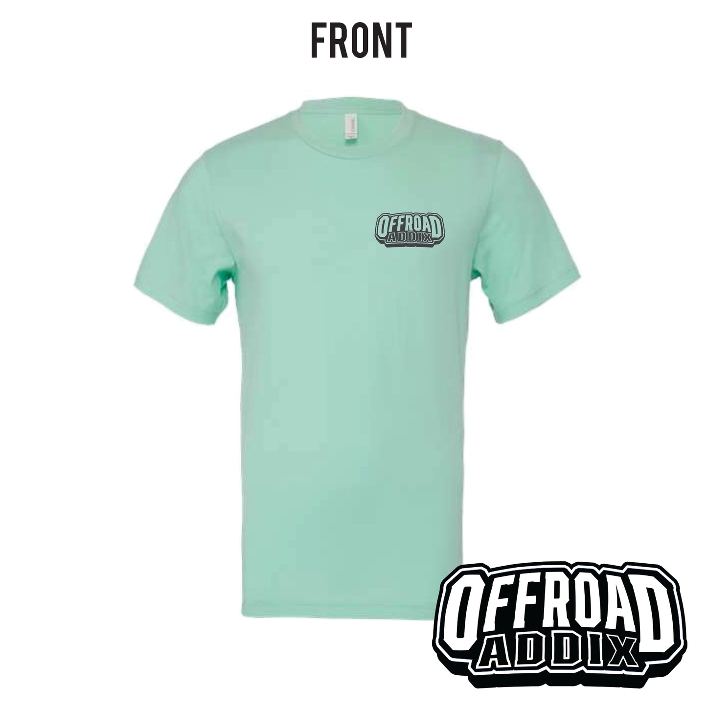 Bella Canvas Tee, Jeep Mtn  - Mint