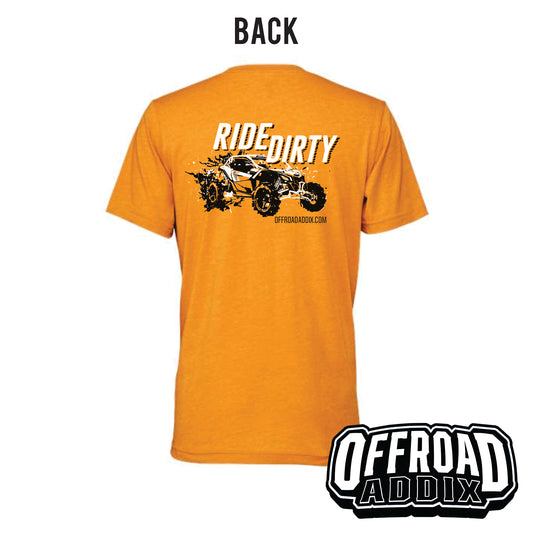 Bella Canvas Tee, Ride Dirty 2 - Marmalade