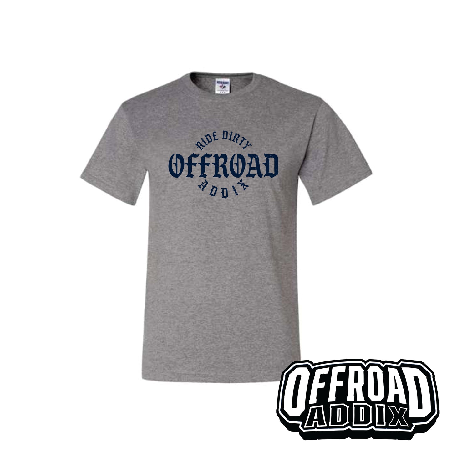 Short Sleeve Tee, Offroad Addix Cir - Oxford