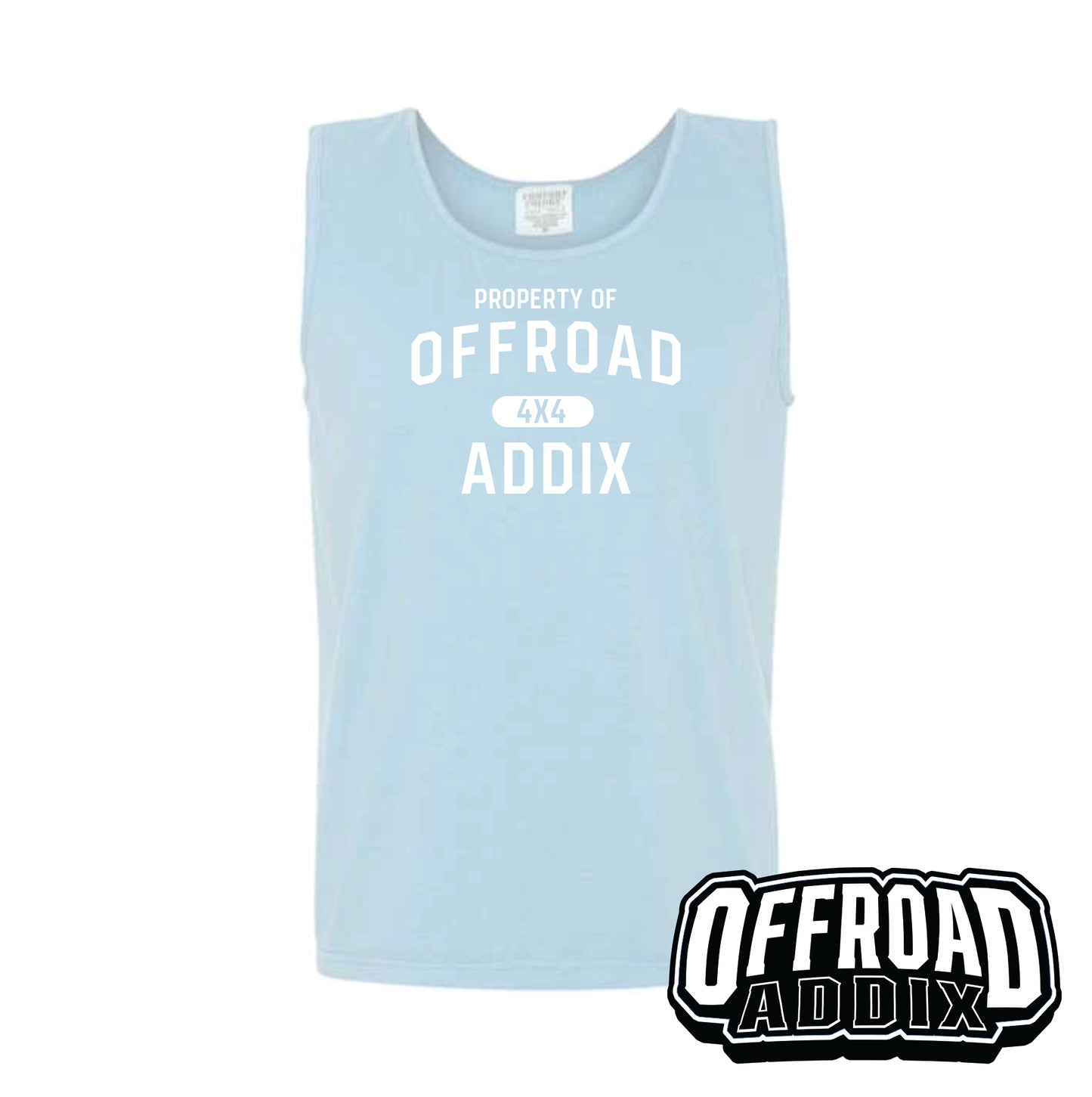 Comfort Color Tank Top, Property of - Chambray
