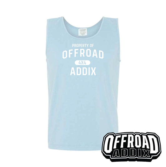 Comfort Color Tank Top, Property of - Chambray