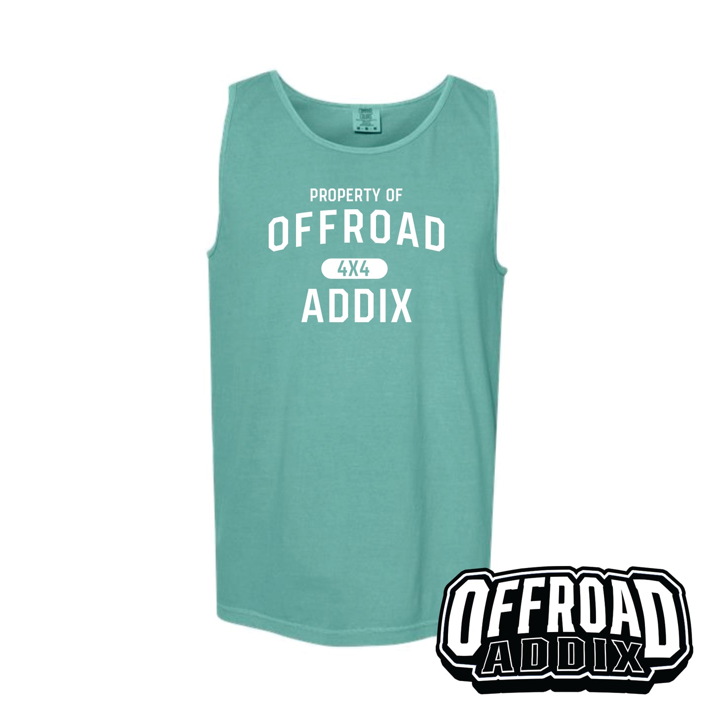 Comfort Color Tank Top, Property of - Seafoam