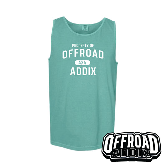 Comfort Color Tank Top, Property of - Seafoam
