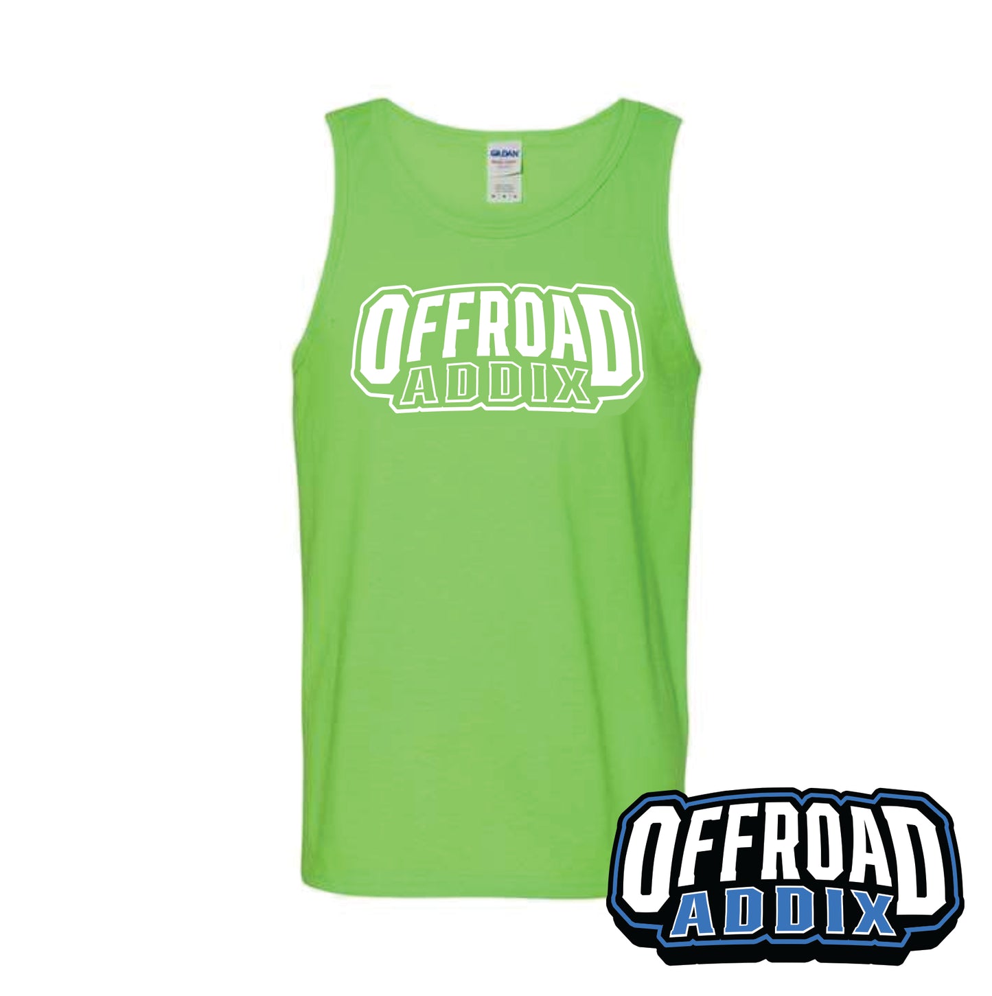 Men's Tank Top - Safety Green